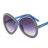PEARL AND DIAMOND PERSONALIZED FASHION SUNGLASSES_CWASG0872
