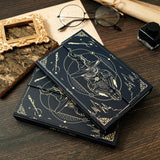 MAGIC OWL HARDCOVER PATTERN NOTEBOOK_CWMM1837