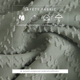 Solid Color Long Sleeve Jacquard Shirt