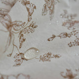 EXTENDED FLORAL PRINT LINEN APRONS WITH POCKETS_CWMM3304