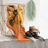 2024 New Artistic Retro Printed Square Scarf_Cwasc0932