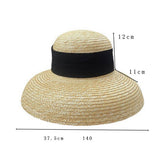 LARGE BRIM STRAW HATS FOR WOMENS BEACHWEAR_CWAH1157