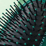 DARK GREEN HAIR COMB FOR SMOOTHING AND CURLY HAIR_CWMM0936