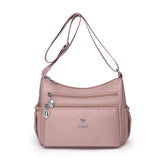 Lightweight Water-Repellent Nylon Shoulder Bag_Cwab3502