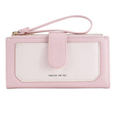 Women Fashion Magnetic Buckle Printed Wallet_Cwab1255