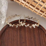 FOREST STYLE RETRO LEAF EARRINGS_CWAJE1452