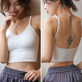PLAIN SOLID COLOR BASIC TANK TOP WITH BUILT IN BRA_CWTTK0796