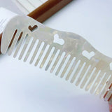 HOLLOW HEART PORTABLE MASSAGE COMB_CWMM1084