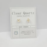 NATURAL STONE FOUR CLAW EARRINGS_CWAJE1070