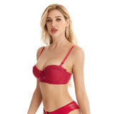 Women Fashion Bow Anti-Slip Bra_Cwmu0123