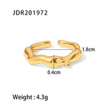ADJUSTABLE OPEN RING GEOMETRIC DESIGN FOR WOMEN_CWAJE1224