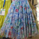 LAYERING TULLE SKIRTS WITH FLORAL PRINTS_CWBLS0400