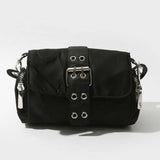 Vintage Double Button Shoulder Bag Tote Bag_Cwab1390