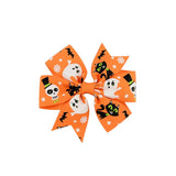 HALLOWEEN KIDS GROSGRAIN BOW HAIR CLIP_CWAHA6686