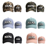 MAMA BASEBALL CAP SUN PROTECTION PARENT CHILD HAT CWAH1217