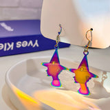 HALLOWEEN TRENDY COLORFUL GRADIENT EARRINGS_CWAJE1845