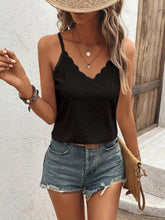 Solid Color Hollowed Lace Halter T-Shirt Vest