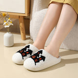 HALLOWEEN CARTOON PATTERN WARM COTTON SLIPPERS_CWSHS0848