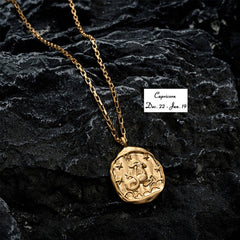 Twelve Constellations Pendant Necklace
