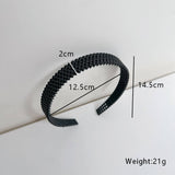 PEARL ACRYLIC HEADBAND STYLISH HAIR ACCESSORY_CWAHA5659