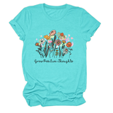 Wome Casual Crew Neck T-Shirt Soft Fit_Cwtts1488