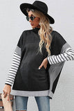 Women Striped Loose Pullover Sweater_Cwoswl1507