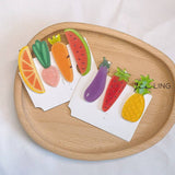 CHILDRENS WATERMELON CARROT HAIR CLIP_CWAHA1835