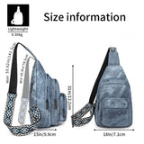 2024 NEW SIMPLE PU WAIST BAG MESSENGER BAG_CWAB2711