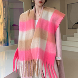 PLUSH AC SCARF THICK SOFT WINTER WRAP_CWASC2701