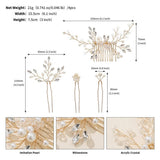 RHINESTONE PEARL BRIDAL HAIR ACCESSORIES SET_CWAHA2784