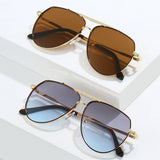 LARGE LENS AVIATOR SUNGLASSES UNISEX_CWASG0285