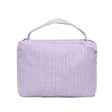 Striped Seersucker Portable Storage Bag_Cwab1412