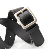 High-End Retro Square-Buckle Women'S Belt