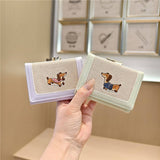 New Pu Embroidered Cartoon 3-Fold Wallet_Cwab06263