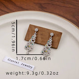COLORFUL CHRISTMAS TREE TASSEL EARRINGS_CWAJE1835