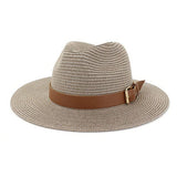 BEACH SUMMER CASUAL STRAW PANAMA HAT_CWAH059 B20223
