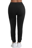 Solid Color Stretch Hip-Lifting Slim-Fit Pants