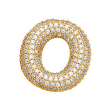 COPPER ZIRCONIA PENDANT NECKLACE HIP HOP_CWMM5862