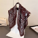 Paisley Herringbone Linen Feel Silk Scarf_Cwasc03310