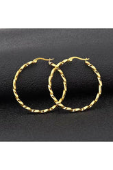 18K GOLD PLATED STAINLESS STEEL EARRINGS_CWAJE0381