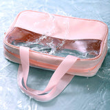 3SET PORTABLE TRANSPARENT WATERPROOF WASH BAG_CWAB0549