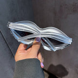 PERSONALIZED FASHIONABLE DIAMOND WAVE SUNGLASSES_CWASG0801