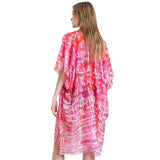 FLORAL PRINTED SATIN SCARF ELEGANT BEACH SHAWL_CWASC0683