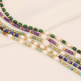 FASHION AND LUXURY PEARL NATURAL STONE NECKLACE_CWAJE0647