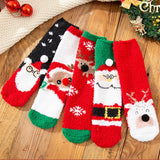 3 PAIRS OF GIFT BOX PARENT CHILD MIDDLE TUBE SOCKS_CWMS0971