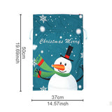 Cwmm1751_Christmas Print Bouquet With Drawstring Gift Bag