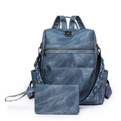 RETRO LARGE CAPACITY CASUAL TRAVEL BACKPACK PURSE_CUAB0185