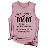 Solid Mother'S Day Vest