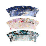 ACETATE SHEET SEMI CIRCULAR 4MM ANTI TANGLE COMB_CWAHA4183