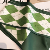 THIN SCARF FASHION PRINT RIBBON HEAD SCARF_CWASC1511